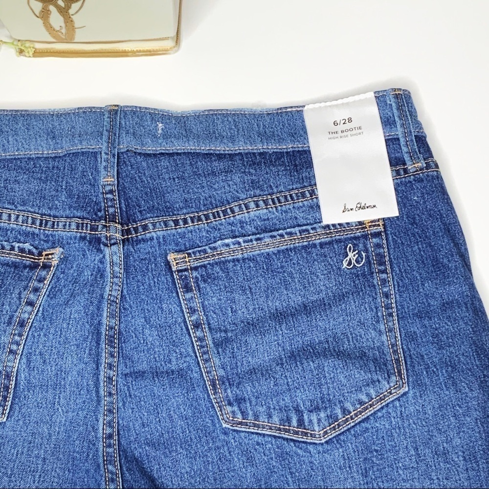 𝅺sam EDELMAN The Bootie High Rise Short. Size 6 - Picture 8 of 9